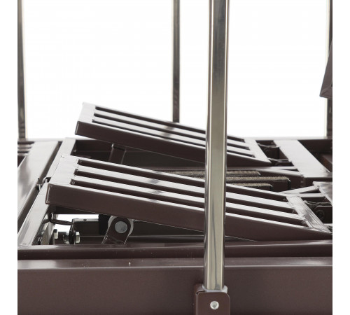 Кровать электрическая YG-3 (МЕ-5228Н-13) ЛДСП Венге с боковым переворачиванием, туалетным устройством и функцией «кардиокресло»