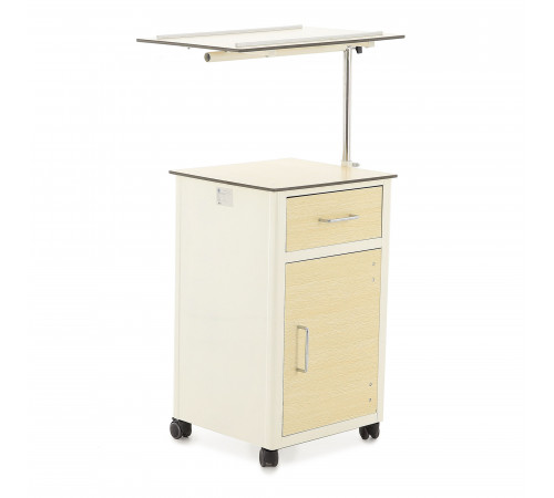 Тумба прикроватная с поворотной столешницей из HPL пластика ПТ-001