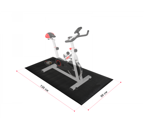 Коврик UNIX Fit для кардиотренажёров No logo 130x90x0,6 см