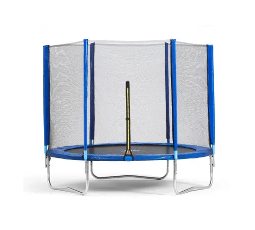 Батут DFC Trampoline Fitness с сеткой 12ft