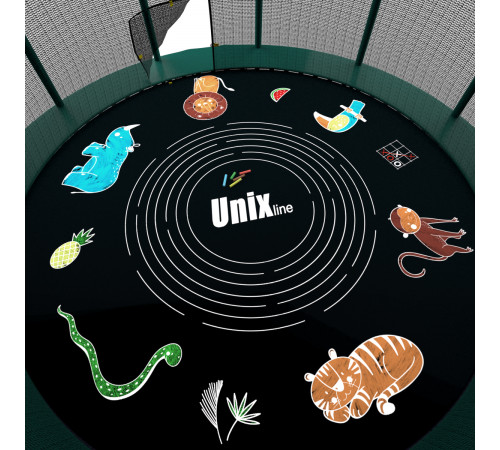 Батут UNIX Line SUPREME GAME 12 ft