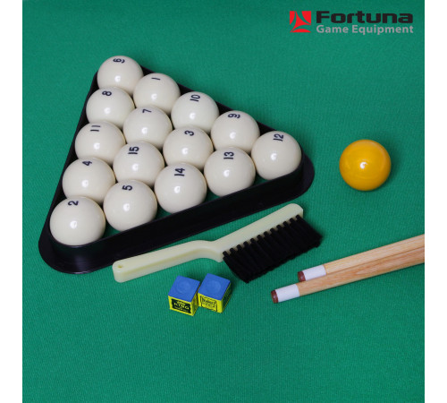 Бильярдный стол Fortuna Hobby BF-630R Русская Пирамида  6фт с комплектом аксессуаров