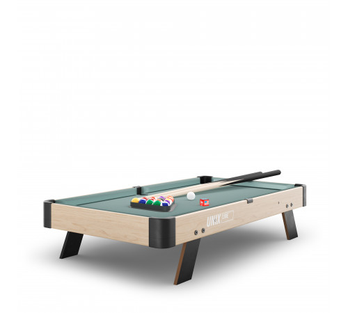 Игровой стол UNIX Line Мини Бильярд настольный (88х47 cм) Wood