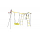 Детский спортивный комплекс для дачи ROMANA Акробат - 2 (желтый/серый)
