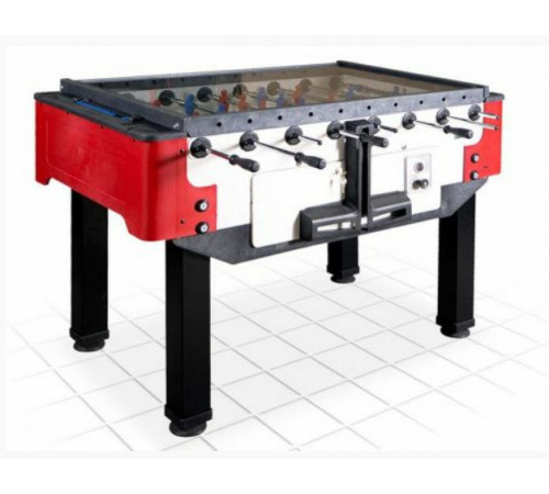 Игровой стол - футбол "STORM F-3 FAMILY OUTDOOR TELESCOPIC" (138x76x88, жетоноприемник) с защитным корпусом