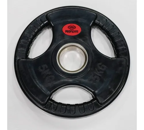 Диск треххватовый черный 5 кг, 51 мм