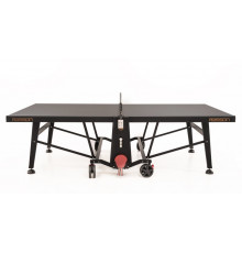 Теннисный стол складной для помещений "RASSON PREMIUM T01 Indoor" (274 х 152,5 х 76 см, черный ясень) с сеткой