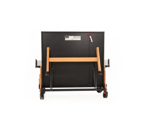Теннисный стол складной для помещений "RASSON PREMIUM T03 Indoor" (274 х 152,5 х 76 см, натуральная вишня) с сеткой