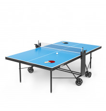 Теннисный стол UNIX Line Compact indoor 18mm MDF (Blue)