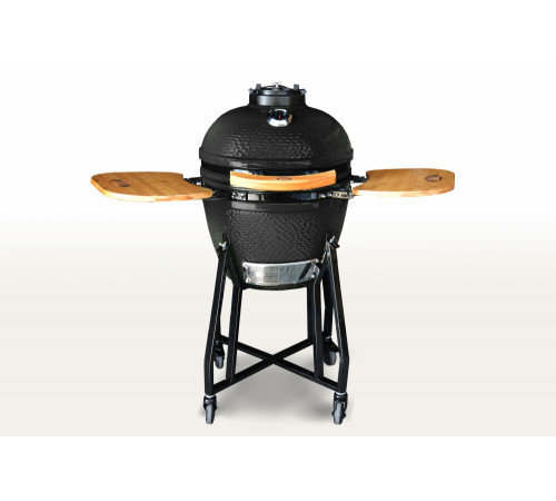 Керамический гриль-барбекю 18 дюймов (черный) (48см)