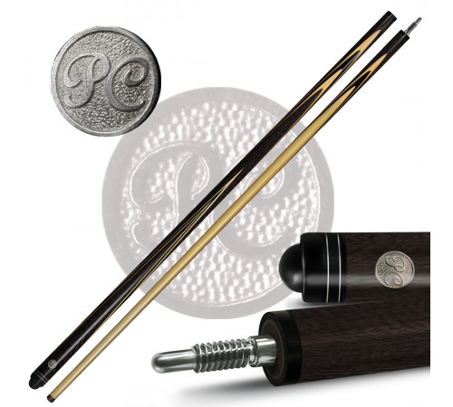 15-4-Р Кий "Практик 8 запилов" 2 РС, венге/черный граб(РС)