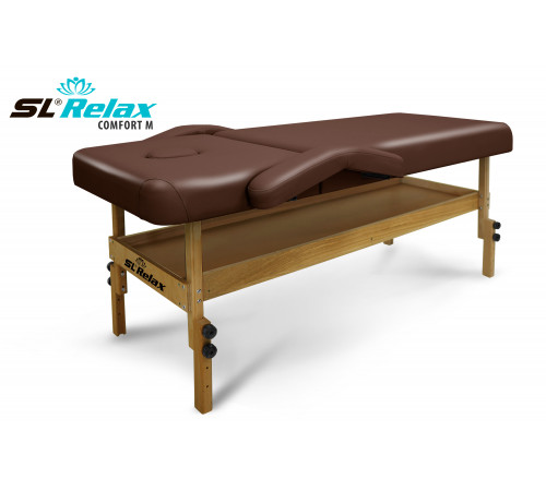 Массажный стол Relax Comfort-М коричневая кожа (№4)
