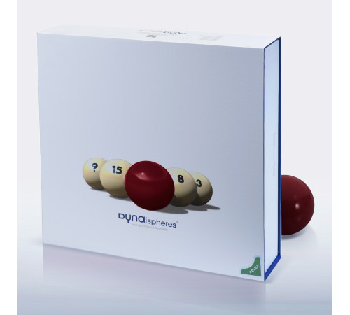 Шары Dynaspheres Prime Pyramid 68 мм Бордовый биток