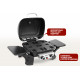 Комплект: Портативный газовый гриль 2 горелки и Подставка складная для газового гриля HOBO PRO