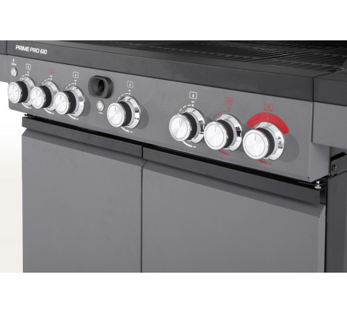 Газовый гриль 6+1 горелка